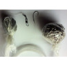 Mustad 533D 2/0 - 70cm mono 0.60mm pack of 100