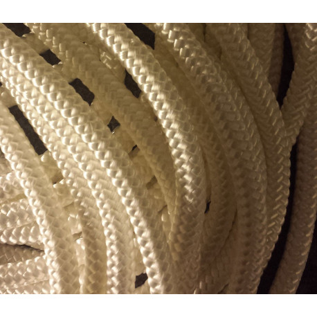 Corde poliéster tressée 12mm x 10m pour ancre et bouée