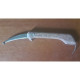 Garfio con cuchillo, mango de madera